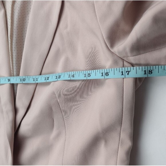 Philosophy Pale Pink Blazer Lined Size 2 Academia Workwear 1 button S/XS Pastel - Picture 6 of 6